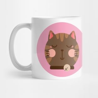 cute drawn kitty cat design 11 Mug